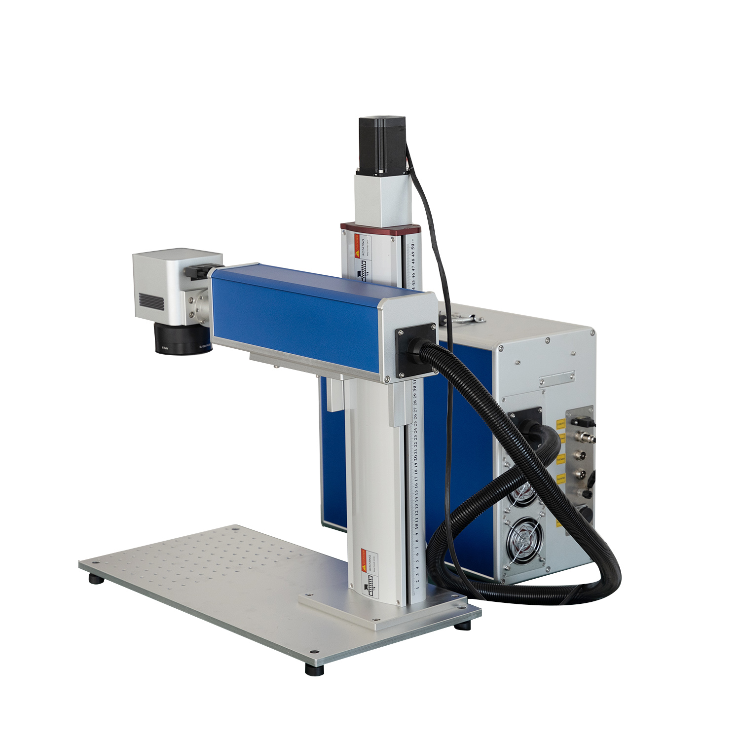 laser światłowodowy 50W 60W 100W EZCAD3 2.5D grawerka laserowa Maszyna do grawerowania reliefowego 3D z programowalną osią z