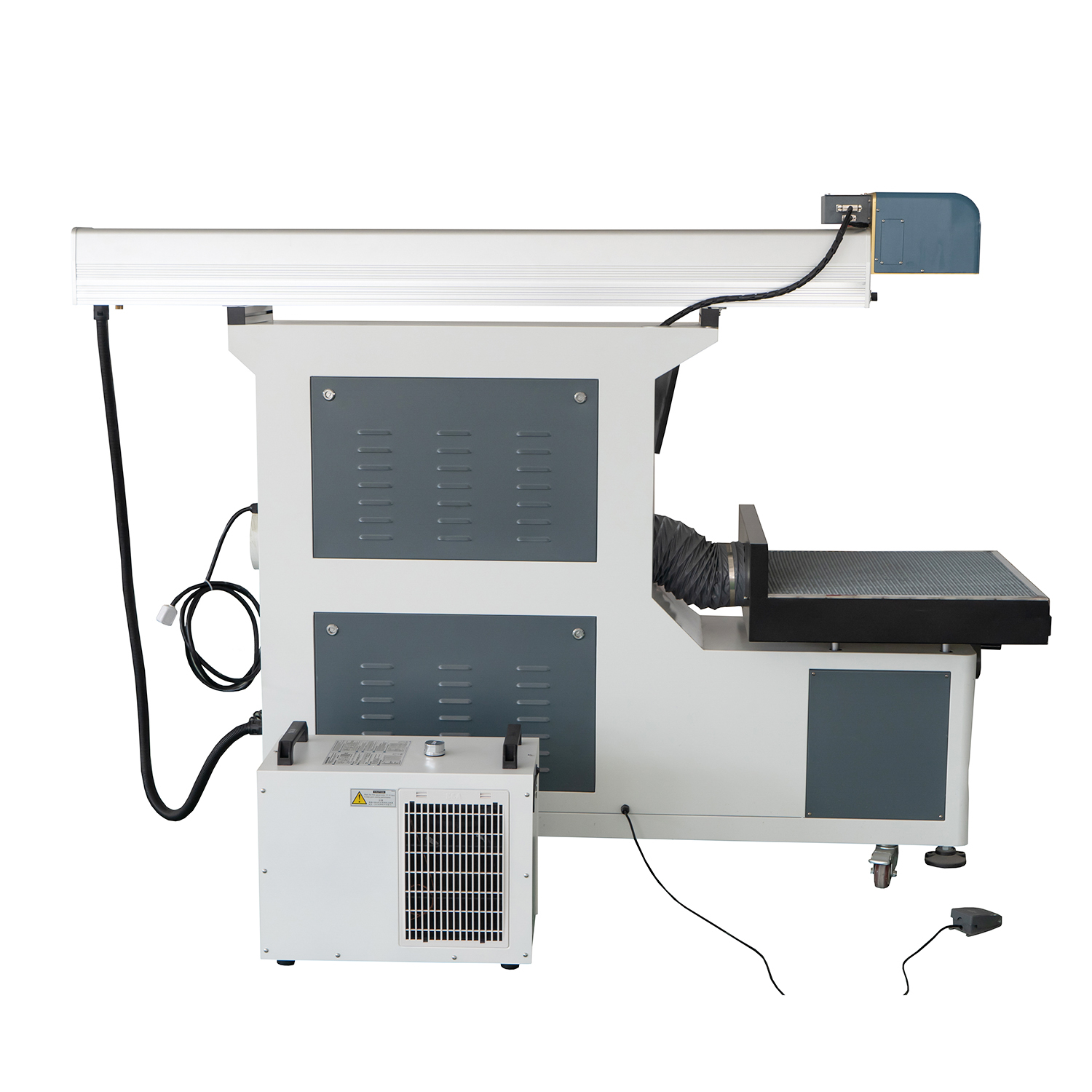 Maszyna do znakowania laserowego Galvo CO2 z dynamicznym ogniskowaniem 3D Obszar roboczy 600 mm do drewna, skóry, papieru ślubnego